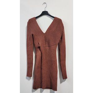 Bottega Veneta Sable Rib Dress